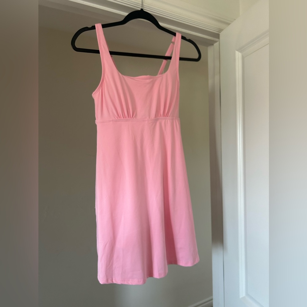 Pink tennis golf athleisure dress women small